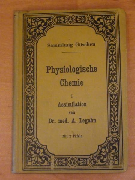 Physiologische Chemie, 1905