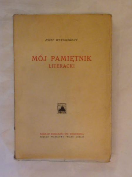 Mój pamiętnik literacki 1925r.
