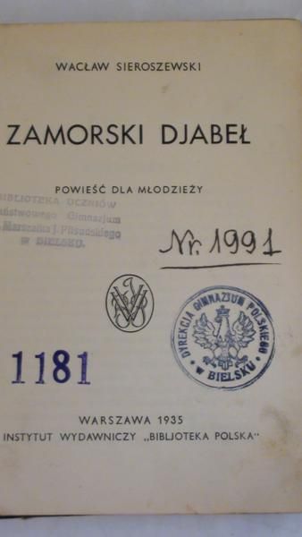 Zamorski Djabeł 1935 r.