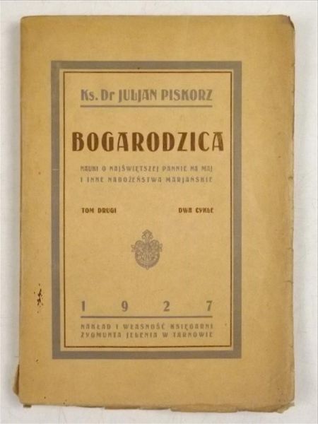 Bogarodzica Tom II, 1927 r.