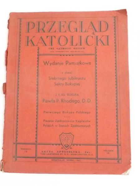 Przegląd katolicki. Wydanie Pamiątkowe, Rocznik IX, Vol. IX, 1934 r.