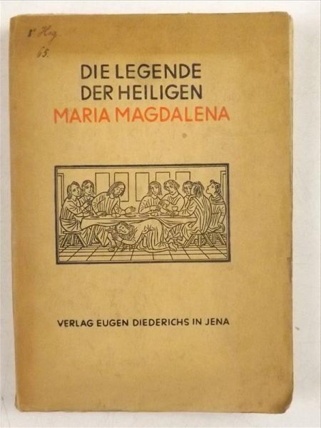 Die Legende der Heiligen Maria Magdalena. 1929 r.