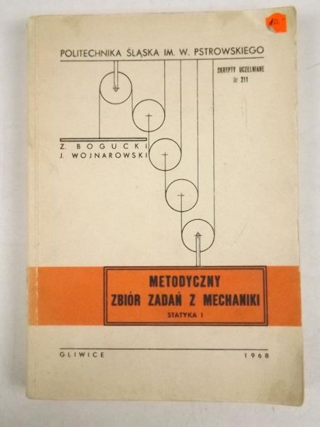 Bogucki, Wojnarowski - Metodyczny zbiór zadań z mechaniki
