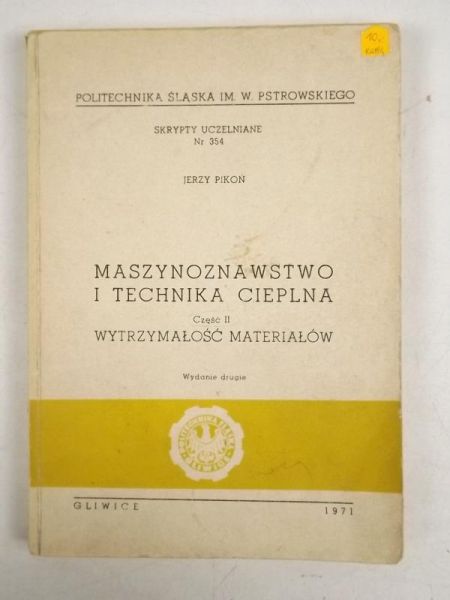 Maszynoznastwo i technika cieplna