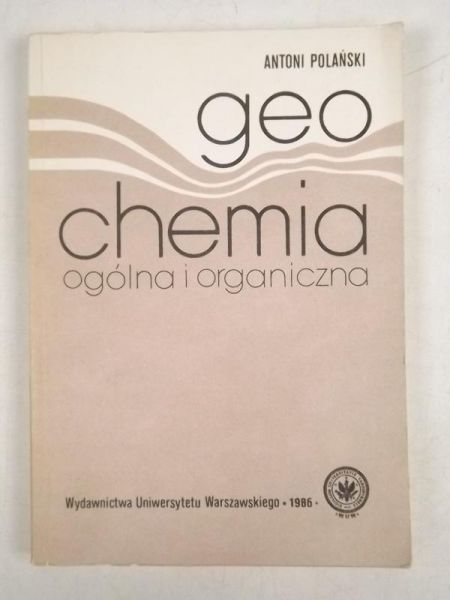 Geochemia ogólna i organiczna