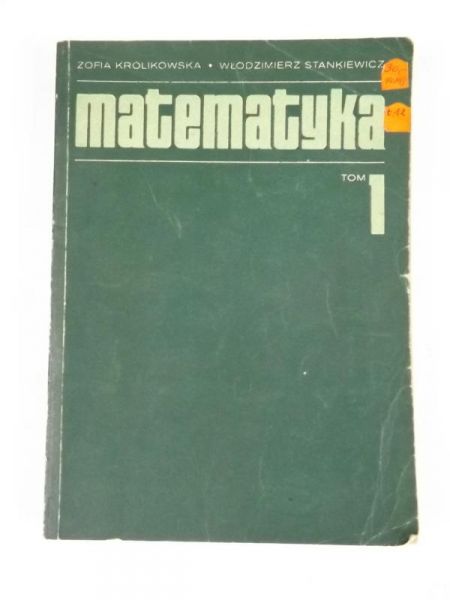 Matematyka, tom 1