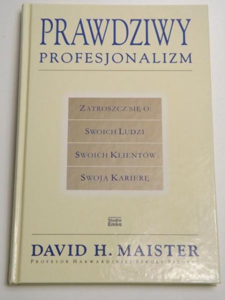 Maister David - Prawdziwy profesjonalizm