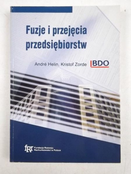Helin Andre,   - Fuzje i przejęcia przedsiębiorstw
