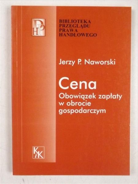 Cena. Obowiązek zapłaty w obrocie gospodrczym