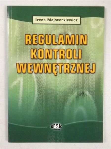 Regulamin kontroli wewnętrznej