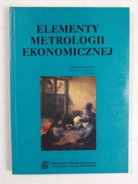 Elementy metrologii ekonomicznej