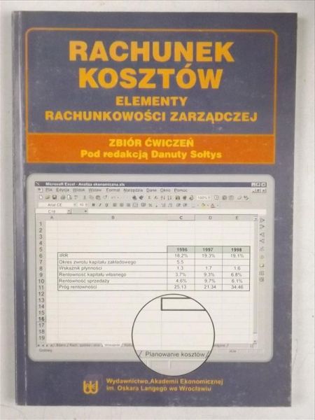 Rachunek kosztów. Elementy rachunkowości zarządczej