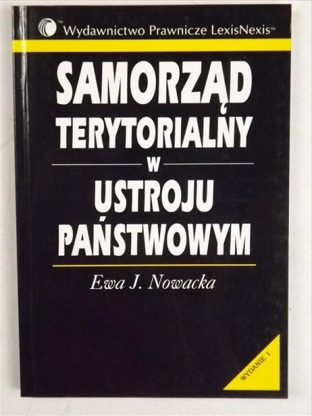 Nowacka Ewa J. - Samorząd terytorialny w ustroju państwowym
