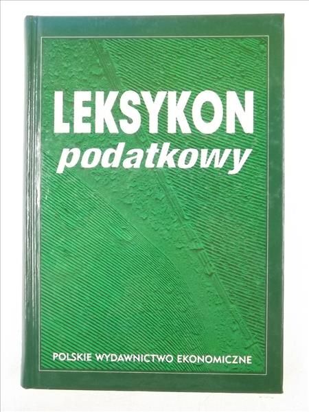 Kulicki Jacek, Krawczyk Agnieszka,   - Leksykon podatkowy