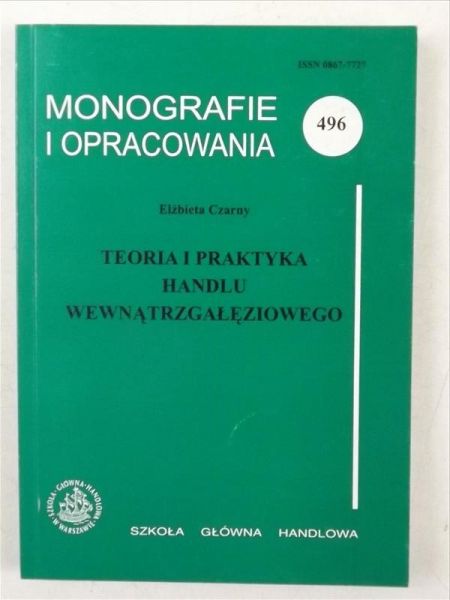 Teoria i praktyka handlu wewnątrzgałęziowego