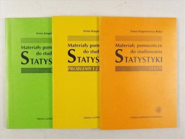 Materiały pomocnicze do studiowania statystyki