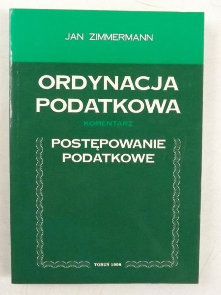Ordynacja podatkowa