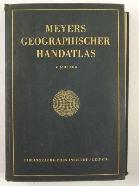 Meyers geographischer Handatlas, 1928 r.