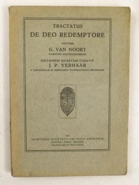 Tractatus de Deo Redemptore, 1925 r.