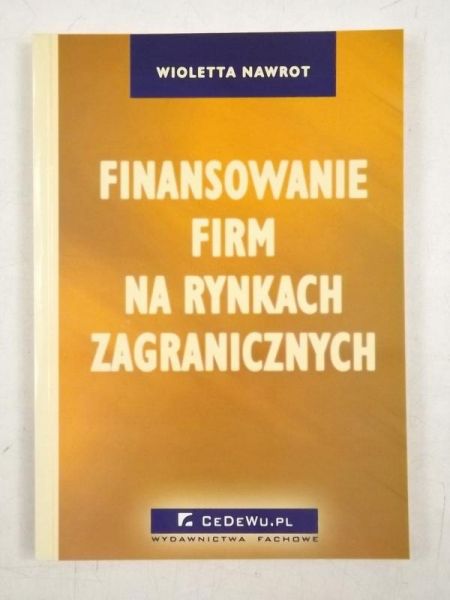 Finansowanie firm na rynkach zagranicznych