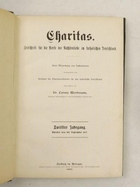 Charitas, 1907 r.