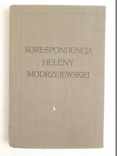 Korespondencja Heleny Modrzejewskiej, Tom II