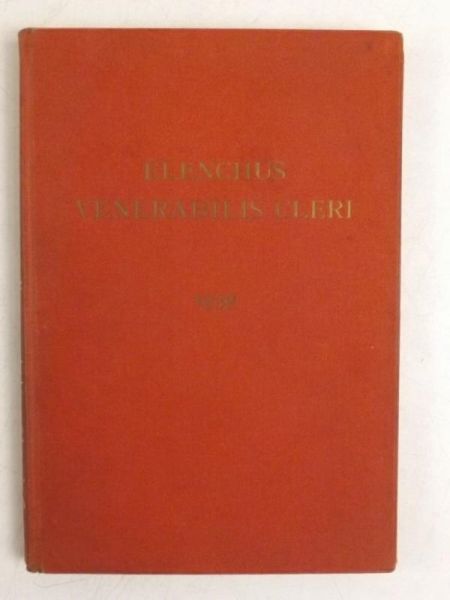Elechnus Veneralibis Cleri, 1939 r.