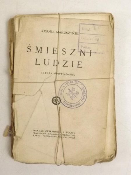 Śmieszni ludzie, 1928 r.