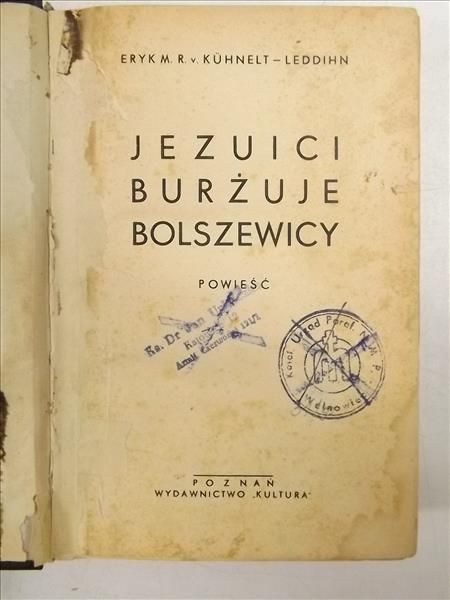 Jezuici, burżuje, bolszewicy, ok. 1937 r.