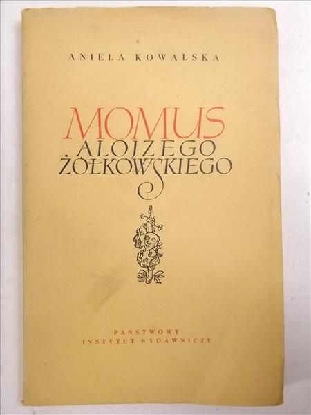 Momus Alojzego Żółkiewskiego 1820 - 1821
