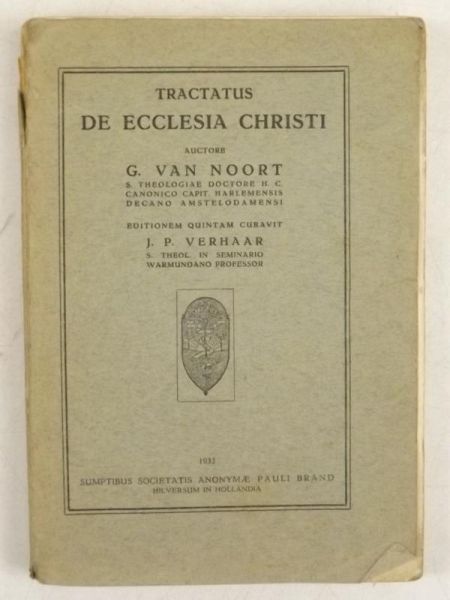 Tractatus De Ecclesia Christi, 1932 r.