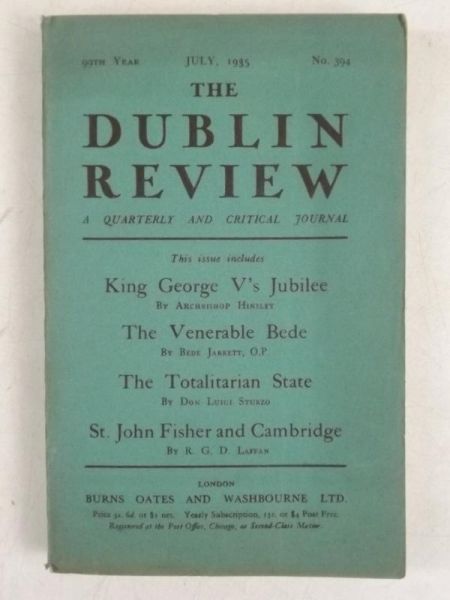 The Dublin review, July 1935 r.