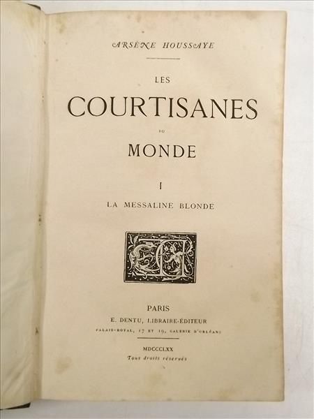 Les courtisanes du monde. 1870 r.