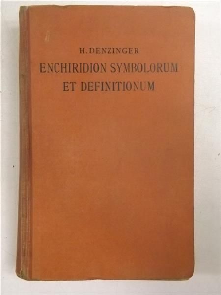 Enchiridion Symbolorum, 1921 r.