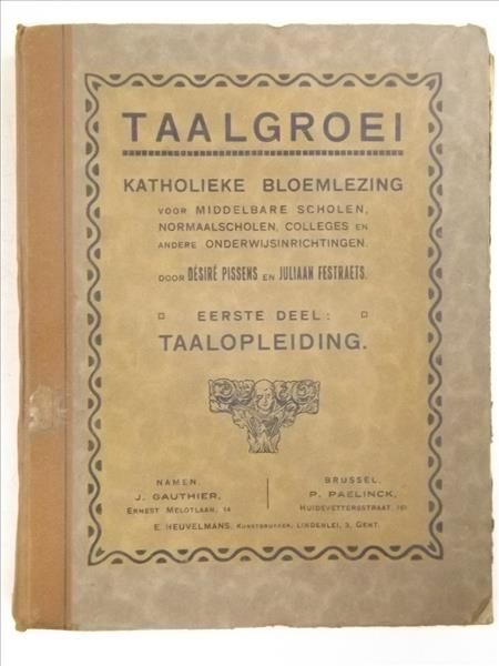Taalgroei. Katholieke bloemlezing, ok. 1923 r.