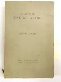 Goethe und die Antike, 1912 r.