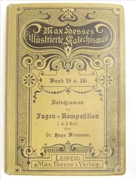 Katechismus der Fugen - Komposition, 1906 r.