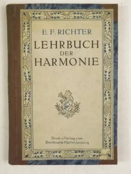 Lehrbuch Der Harmonie, 1933 r.