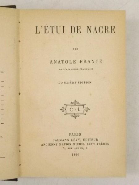 L' Etui De Nacre, 1896 r.
