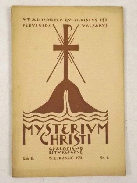 Mysterium Christi. Czasopismo Liturgiczne, Nr. 4, 1931 r.