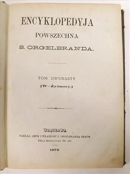Encyklopedyja powszechna, 1876 r.