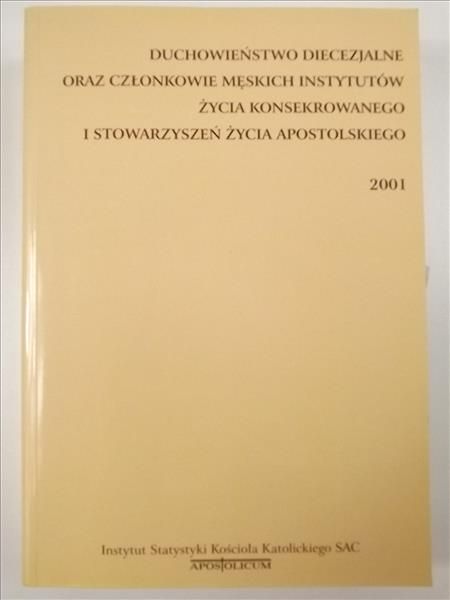 Duchowieństwo diecezjalne oraz członkowie męskich instytutów życia konsekrowanego i stowarzyszeń życia apostolskiego