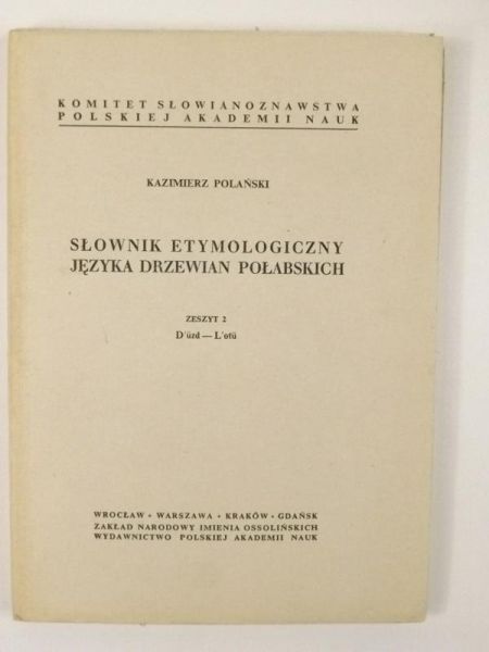 Słownik etymologiczny języka Drzewian połabskich, zeszyt 2