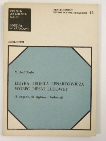 Liryka Teofila Lenartowicza wobec pieśni ludowej