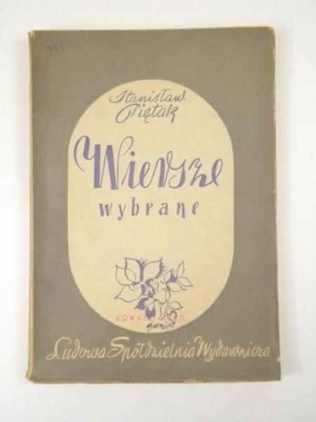 Wiersze wybrane, 1950 r.