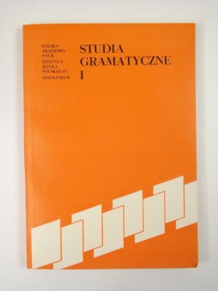 Urbańczyk Stanisław, Basara Jan,    - Studia gramatyczne I