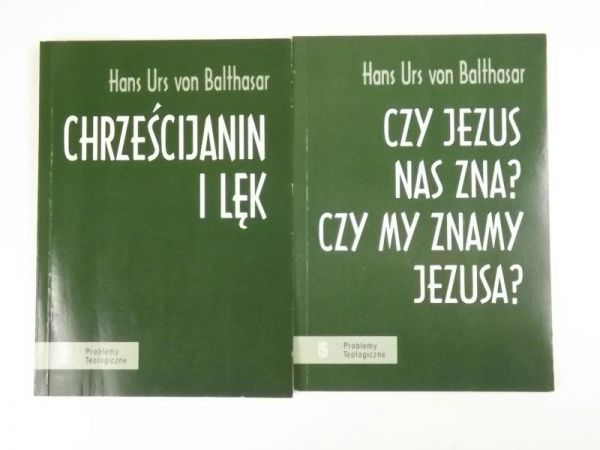 Chrześcijanin i lęk. /Czy Jezus nas zna? Czy my znamy Jezusa?