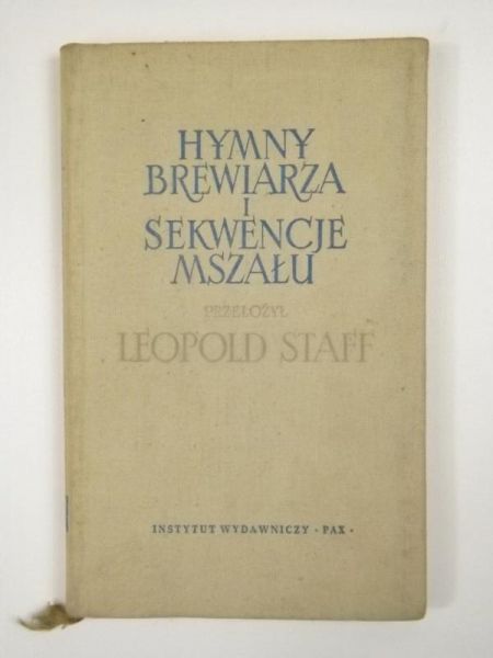 Hymny Brewiarza i sekwencje Mszału