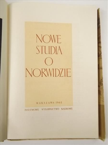 Nowe studia o Norwidzie