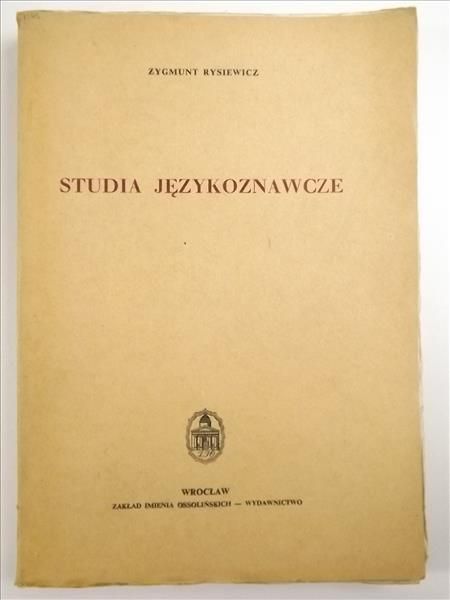 Studia językoznawcze